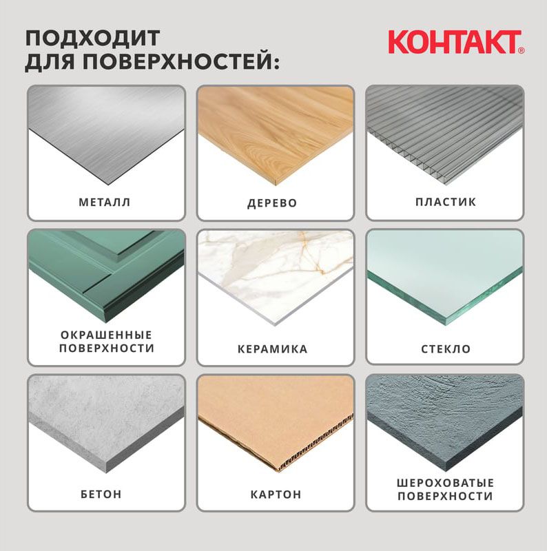 Универсальная клеящая супер-лента Контакт 3 м, черная - фото