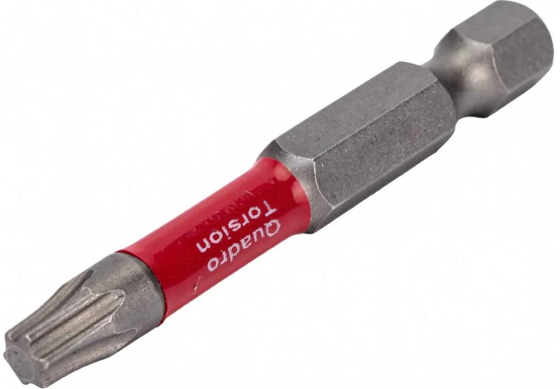 Бита торсионная T25 50 мм Quadro Torsion RC432550, 10 шт - фото