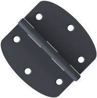 Петля накладная 62х64 мм Gah Alberts Ovado 347031, оцинкованная сталь