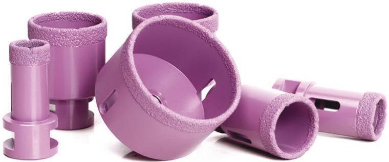 Коронка алмазная вакуумная по граниту для сухого реза М14 Messer - фото