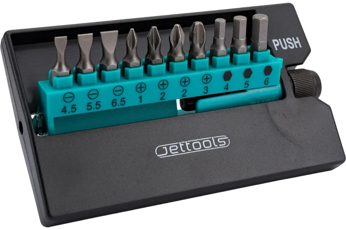 Набор бит с адаптером Jettools W-5121, 20 шт - фото