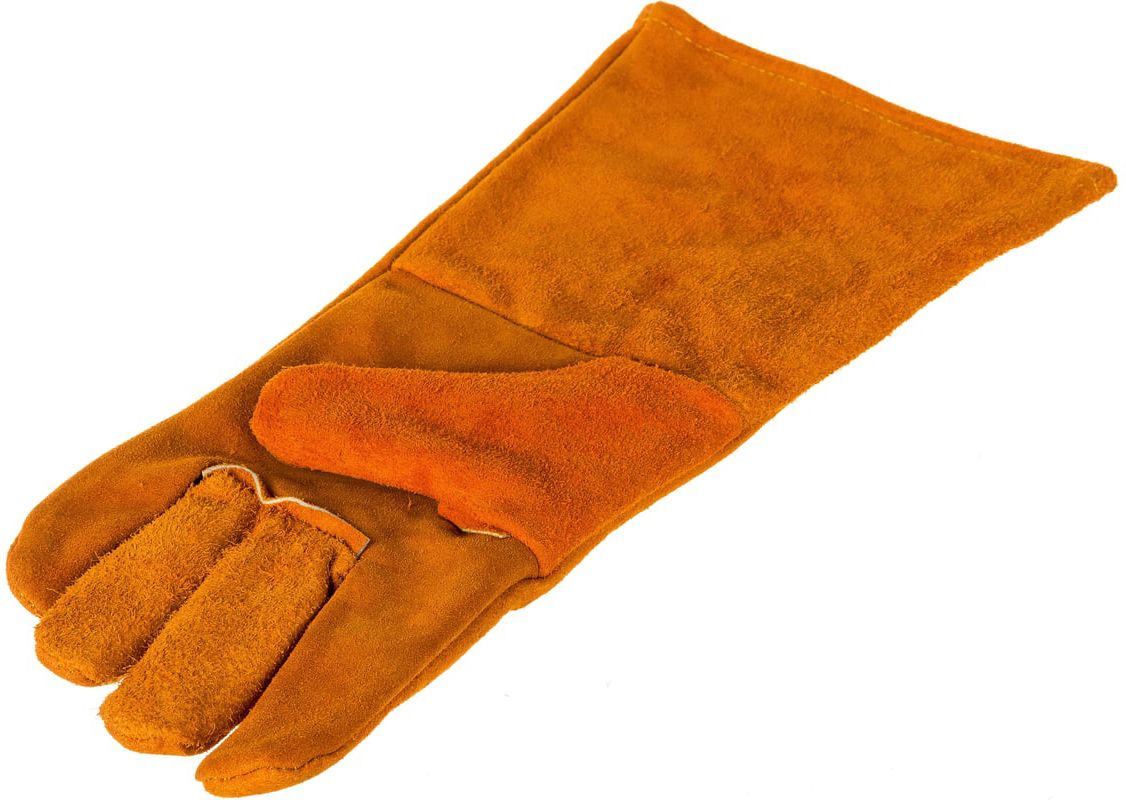 Краги термостойкие спилковые с подкладкой 400 мм XL (10) для сварки и механических работ Professional Stayer 11333-XL - фото