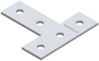 Пластина соединительная Т-образная для профиля 38-41 4F5 TERMOCLIP