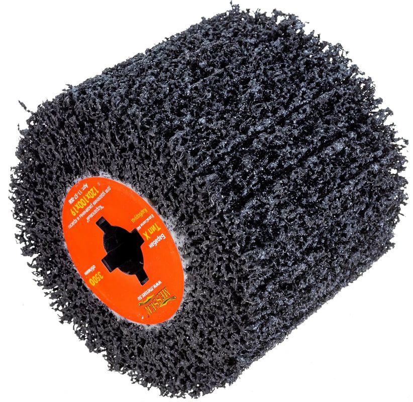 Изображение товара Барабан кораловый для удаления ржавчины и краски 120х100 Р40 тип Messer 11-57-008