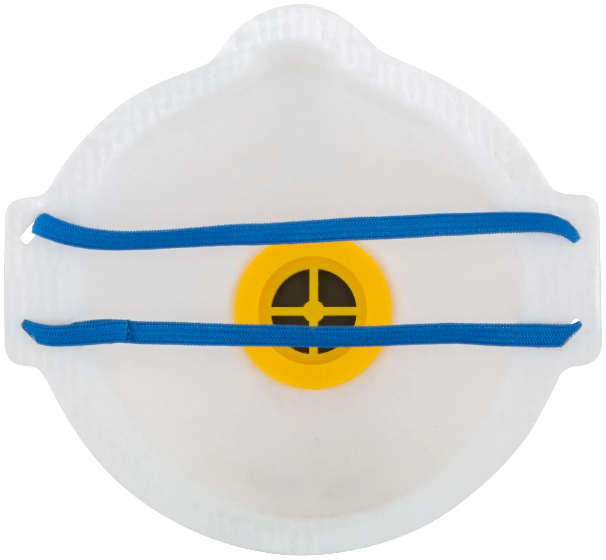 Полумаска фильтрующая с клапаном, класс защиты FFP2 Бриз РОС 12318 - фото