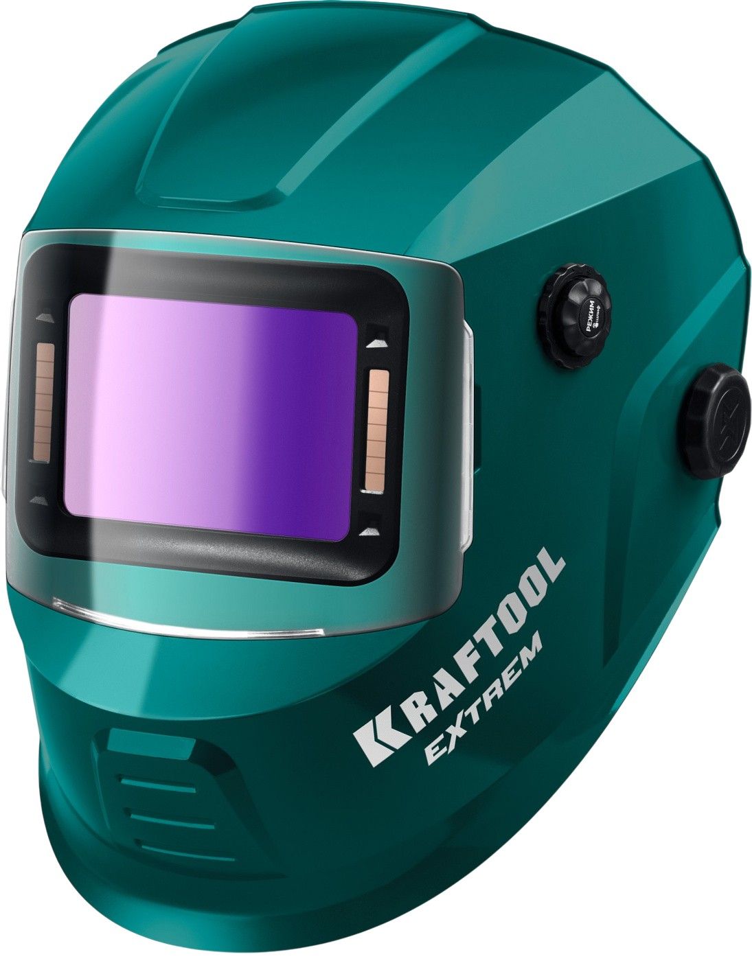 Маска сварщика хамелеон, затемнение 3/4-8/9-13 Extrem Kraftool 11062 - фото