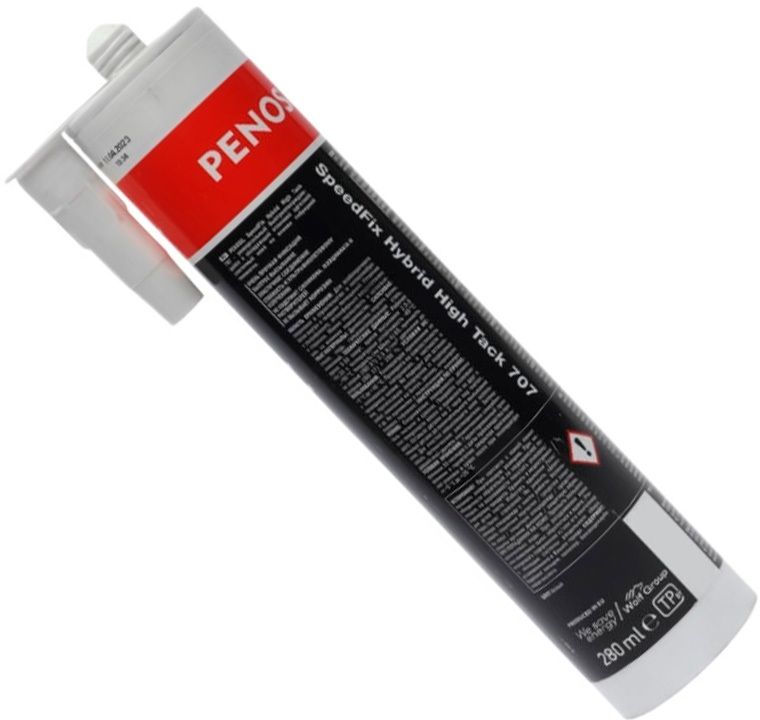Клей монтажный гибридный сверхпрочный 280 мл SpeedFix Hybrid High Tack 707 Penosil H0047Z, белый - фото