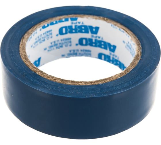 Изолента цветная с высокой адгезией Abro, ПВХ - фото