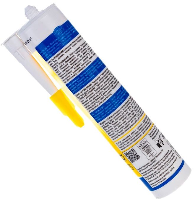 Герметик силиконовый санитарный 280 мл Soudal 105897 бесцветный - фото