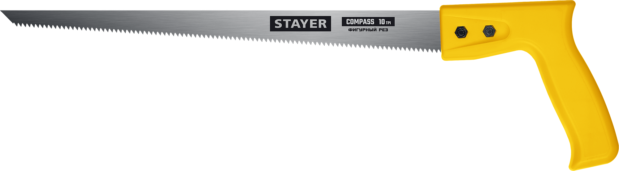 Мини-ножовка выкружная 300 мм Compass Stayer 1518_z01 - фото
