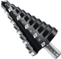 Сверло по металлу ступенчатое 9-36 мм, 10 ступеней, 3T хвостовик ЗУБР 29665-9-36-10_z01, сталь Р4М3