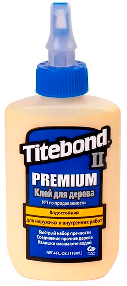 Клей столярный влагостойкий Titebond II Premium Wood Glue - фото