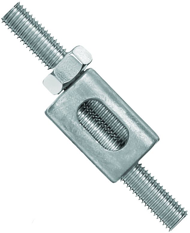 Параллельный соединитель для резьбовых шпилек и стержней MUPRO, оцинкованный - фото