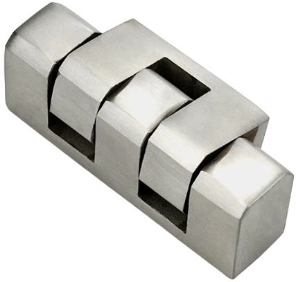 Петля для ящика 22х60 мм, нагрузка 132 кг, L245C-2, нержавеющая сталь А2 - фото