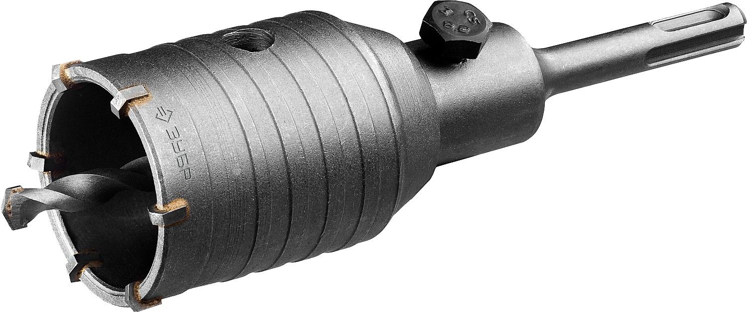 Коронка по бетону с державкой, 50 мм, SDS-plus, 6Т ЗУБР Мастер 29211-50 - фото