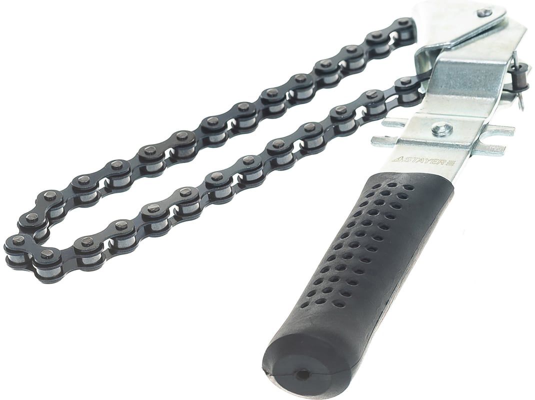 Ключ цепной для снятия автомобильных фильтров Master Stayer 4318 - фото