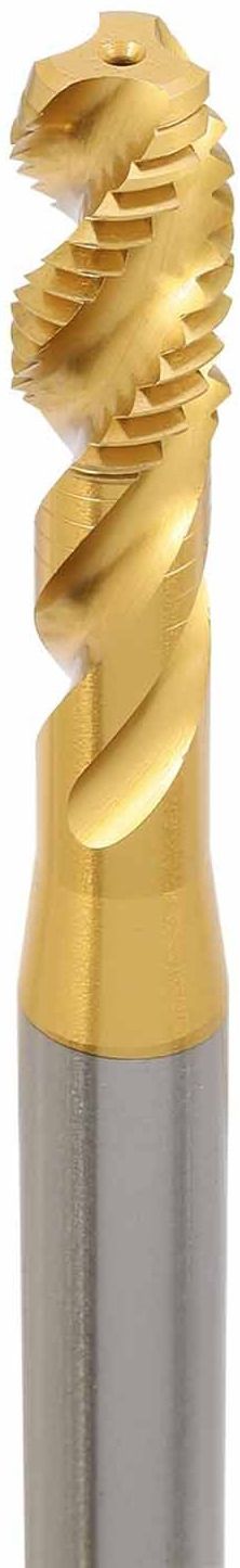 Метчик машинный спиральный удлиненный DIN 371 XL HSSE-TiN H-Tools, метрическая резьба - фото