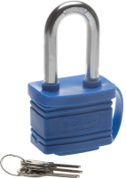 Замок навесной 40 мм в защитном кожухе Эксперт ЗУБР 37211-40, сталь