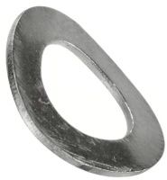Шайба пружинная изогнутая волнистая М18 DIN 137 форма B, нержавеющая сталь А2