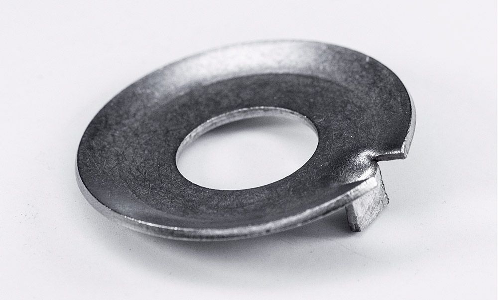 Шайба стопорная с наружным выступом DIN 432, нержавеющая сталь А2 - фото