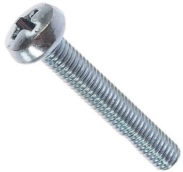 Винт с полукруглой головкой и шлицем PH М4х16 DIN 7985 (ISO 7045), титан Gr2 - фото