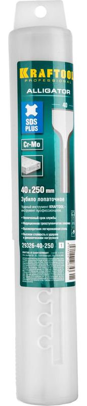 Зубило лопаточное 40х250 мм SDS-plus Alligator Kraftool, 29326-40-250_z01 - фото