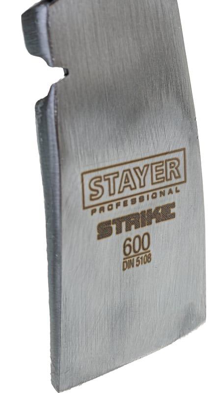 Молоток-кирочка каменщика цельнометаллический 600 гр Strike Professional Stayer 20165 - фото