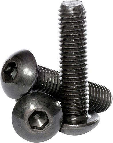 Винт с полукруглой головкой и внутренним шестигранником UNF 1/2-20х3 (76,2 мм), класс прочности 10.9 - фото