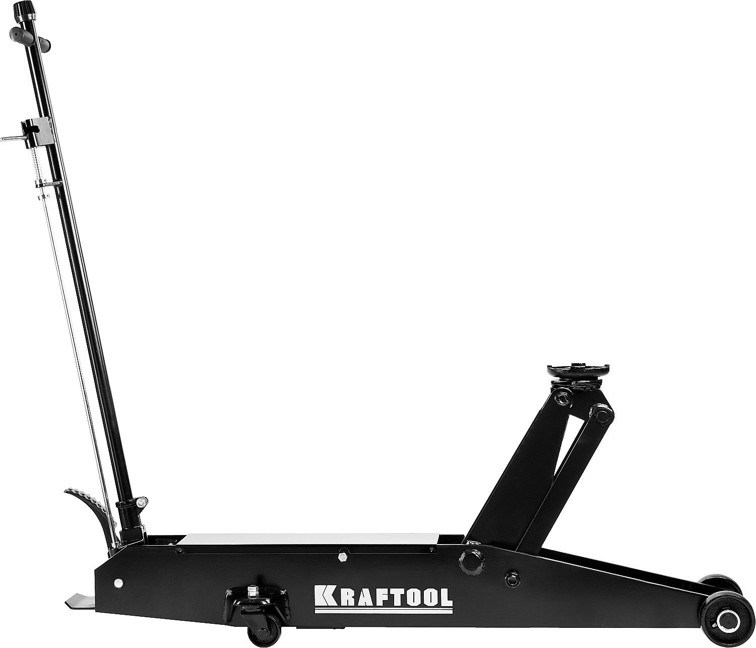 Домкрат подкатной для тяжелой техники 5 т 150-560 мм Kraftool High-Lift 43455-5 - фото