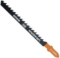 Изображение товара Полотна по дереву T244D для электролобзика 75 мм фигурный рез, T-хвостовик, Uragan 159477-4_z02, сталь HCS, 2 шт