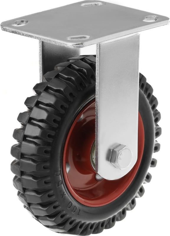 Изображение товара Большегрузное неповоротное колесо 160 мм PF 160 для промышленного оборудования
