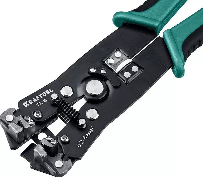 Стриппер автоматический многофункциональный 0,2-6 мм² Kraftool TK-6 22635 - фото