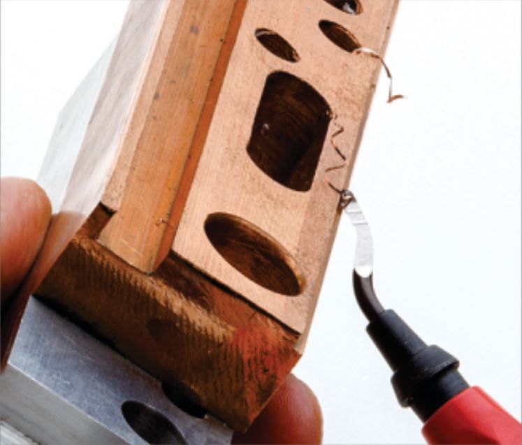 Фаскосниматель 3,2 мм Type-MC HEX 9,5 мм CP Gratex 31221, 11 предметов - фото