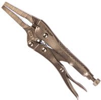 Клещи зажимные 150 мм удлиненный захват с фиксацией ЗУБР 22511-15, Cr-V