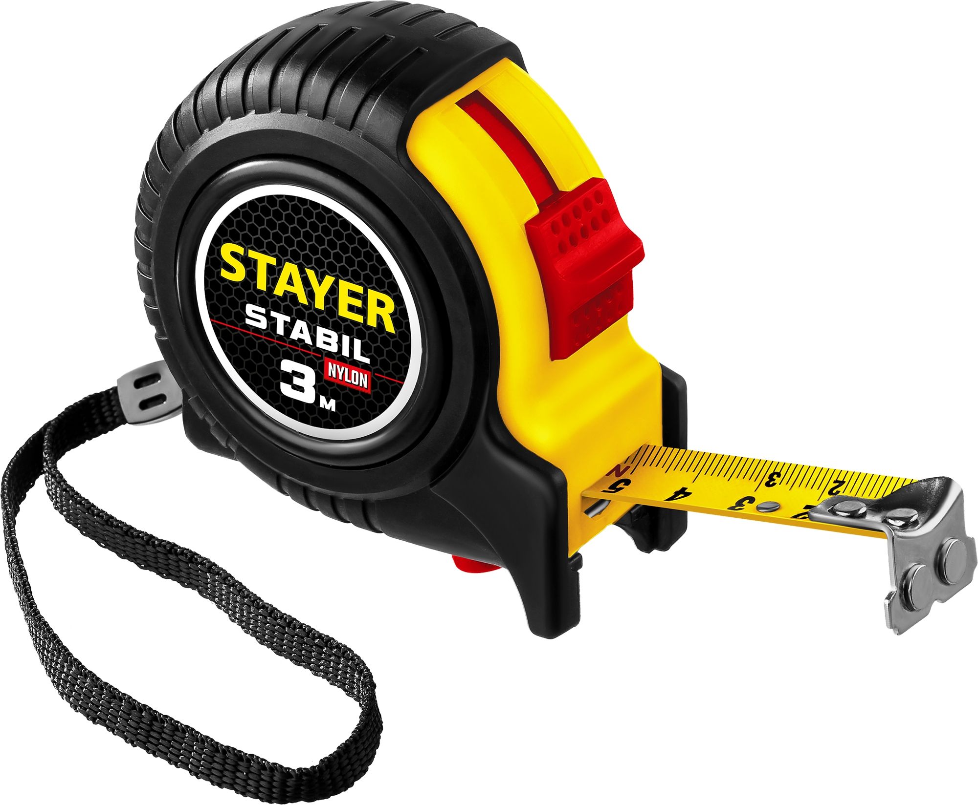Рулетка измерительная 3 м х 16 мм Stayer Stabil Professional 34131-03 - фото