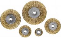 Набор дисковых латунированных щеток 25-78 мм Профессионал ЗУБР 3521-H5, 5 шт