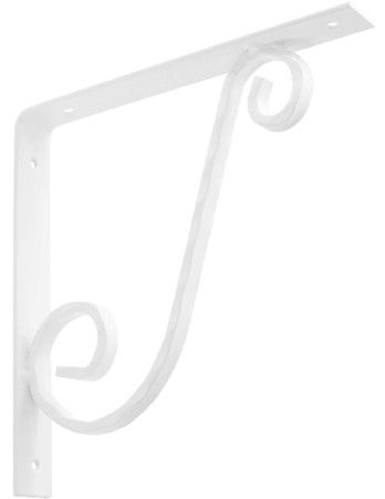 Кронштейн для полок фигурный 225х225 мм Домарт модель 16, цвета в ассортименте - фото