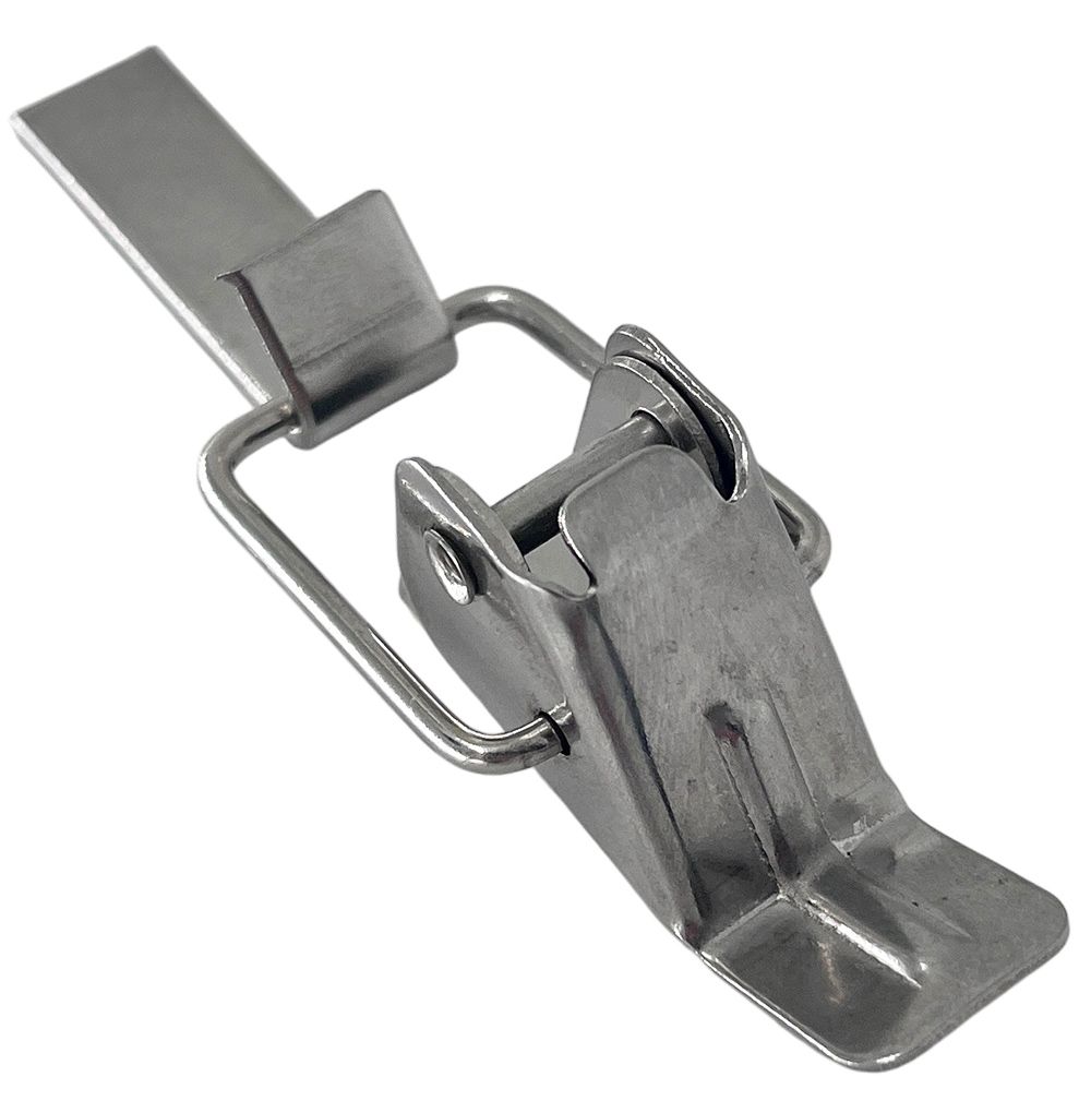 Изображение товара Компактный нержавеющий замок-защелка B64C для ящиков и кейсов 50 шт