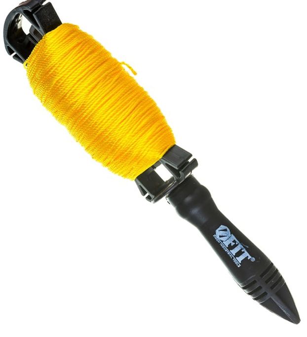 Шнур разметочный нейлоновый 100 м на катушке FIT 04717 - фото