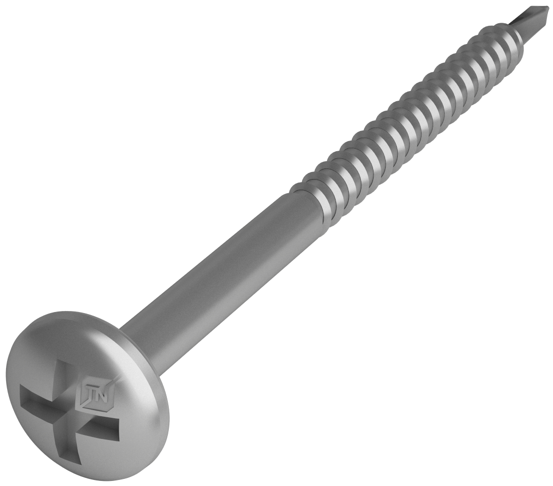 Саморез кровельный сверлоконечный 4,8х60 мм Технониколь 228680, покрытие Ruspert - фото