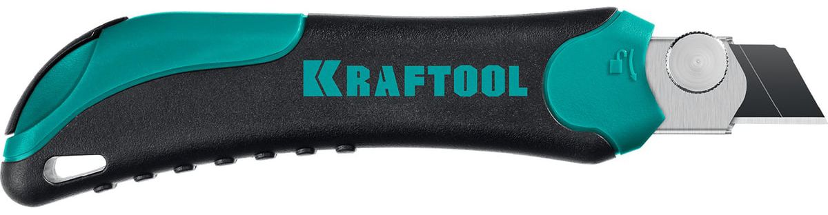 Нож с сегментированным лезвием 18 мм Kraftool 09193_z02 - фото