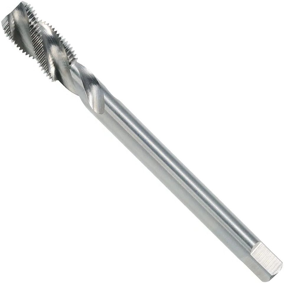 Метчик машинный спиральный G 1/4"х19 DIN 5156 HSSE Volkel 78714, трубная резьба G - фото