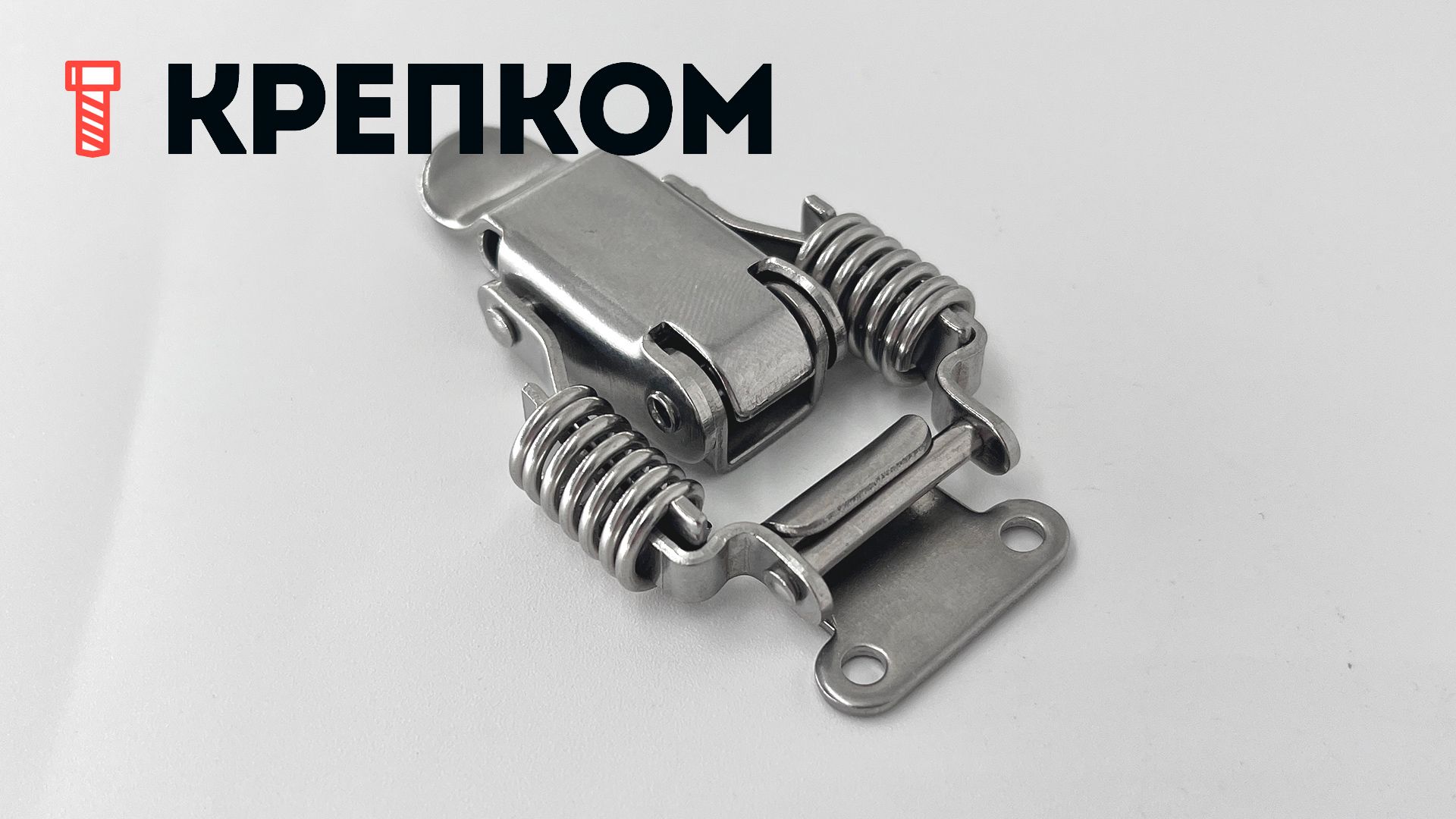 Изображение товара Нержавеющая защелка-защелка пружинная B78C из нержавеющей стали для ящиков и контейнеров