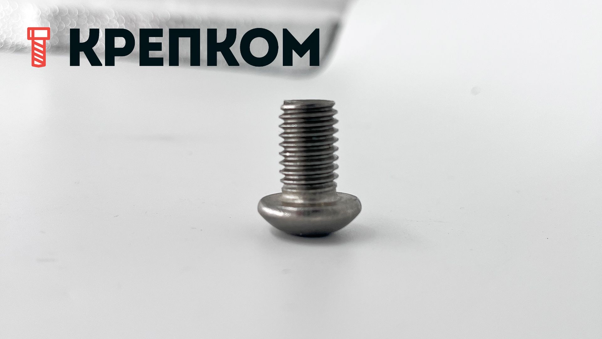 Винт с полукруглой головкой и шлицем HEX-Pin 88113 Reyher, нержавеющая сталь А2 - фото