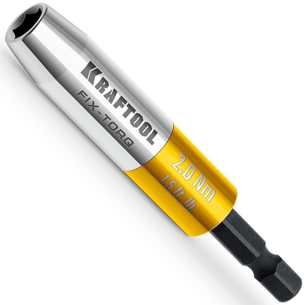 Изображение товара Адаптер динамометрический 2 Нм Kraftool FIX-TORQ 64035-2.0