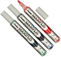 Маркер для досок с жидкими чернилами и кнопкой подкачки чернил Maxiflo, Pentel