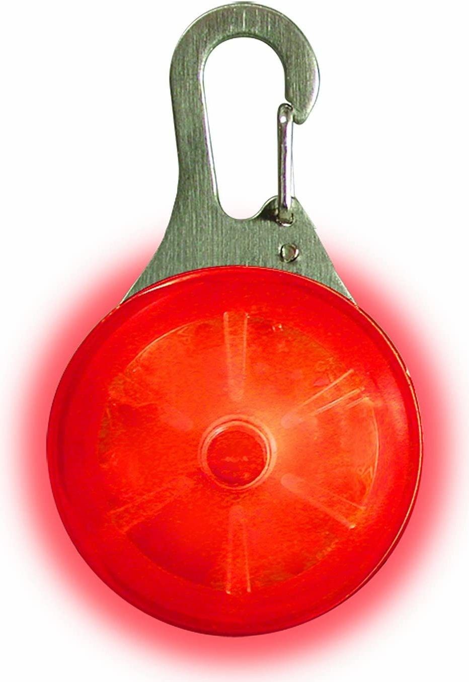 Карабин-брелок светодиодный Nite Ize SpotLit Eco Packaging SLG-06-10, красный - фото