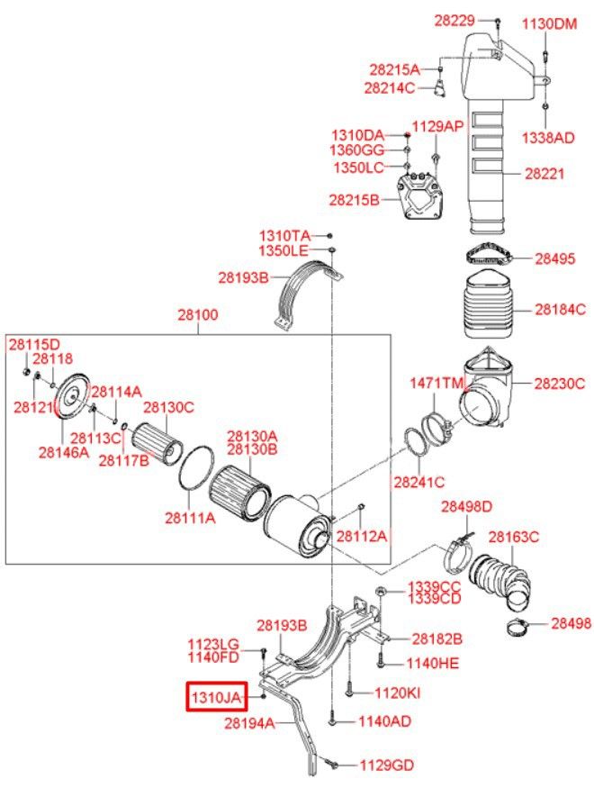 Гайка автомобильная М10х1,25 мм шестигранная SN-10220 - фото