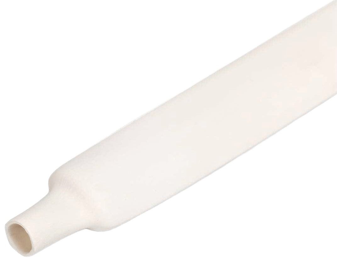 Трубка термоусадочная ТУТ (HF) 16/8, KBT 82917, белая - фото