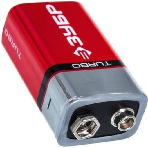 Батарейка щелочная тип 6LR61 Крона 9 В ЗУБР Turbo 59219 - фото